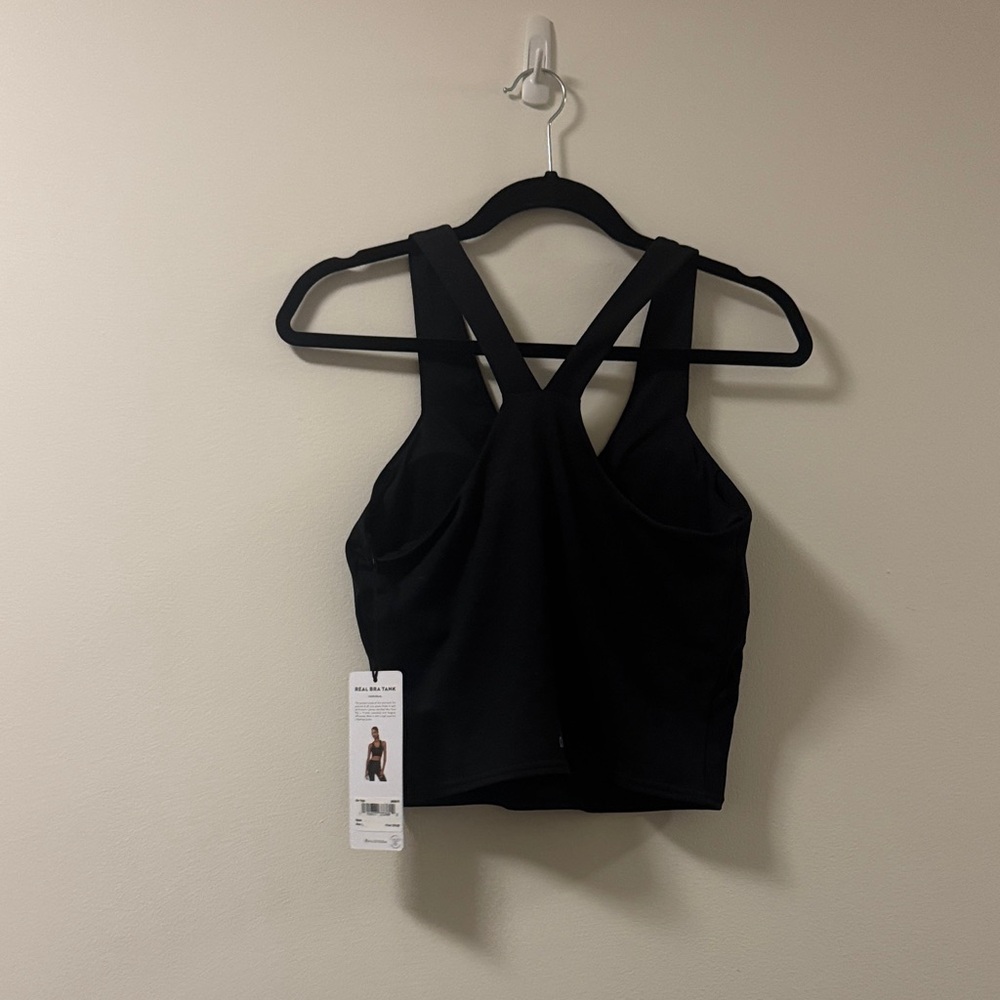 ALO Yoga Black Real Bra Tank Top - Picture 5 of 5